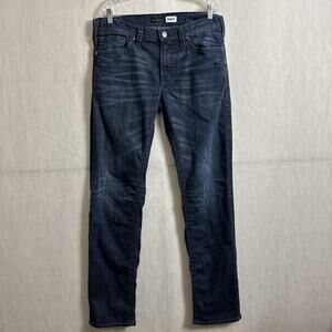 Silver Jeans Men's Size 36x36 Dark Wash Blue Denim Straight Leg Eddie Jeans
